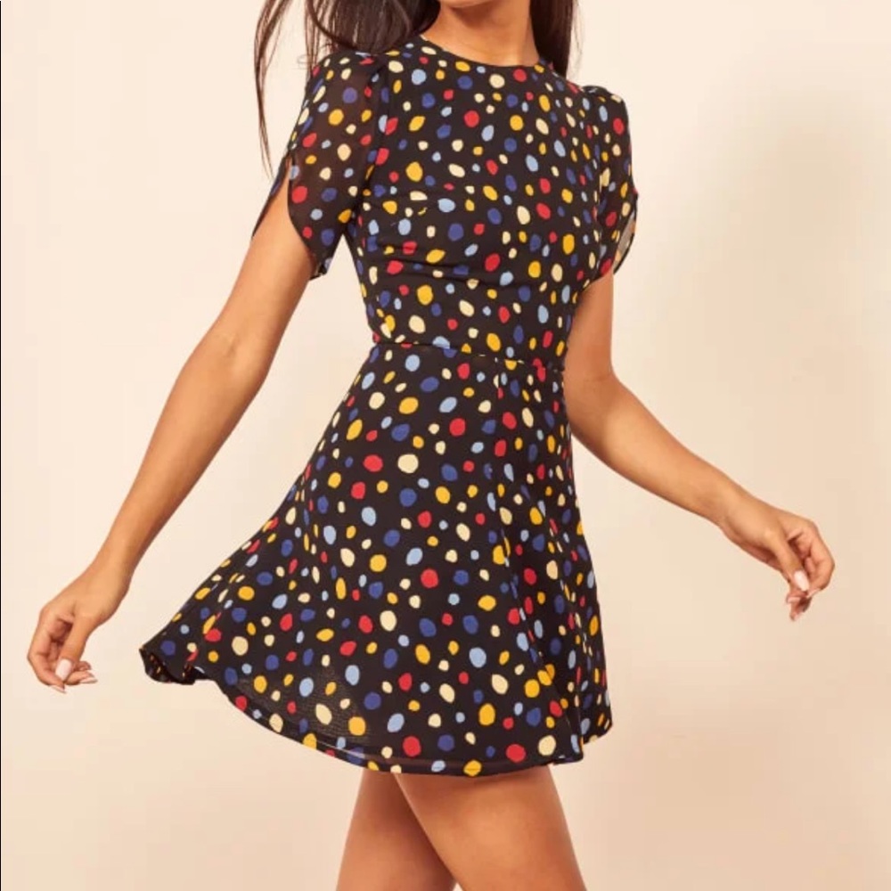 Reformation violette dress